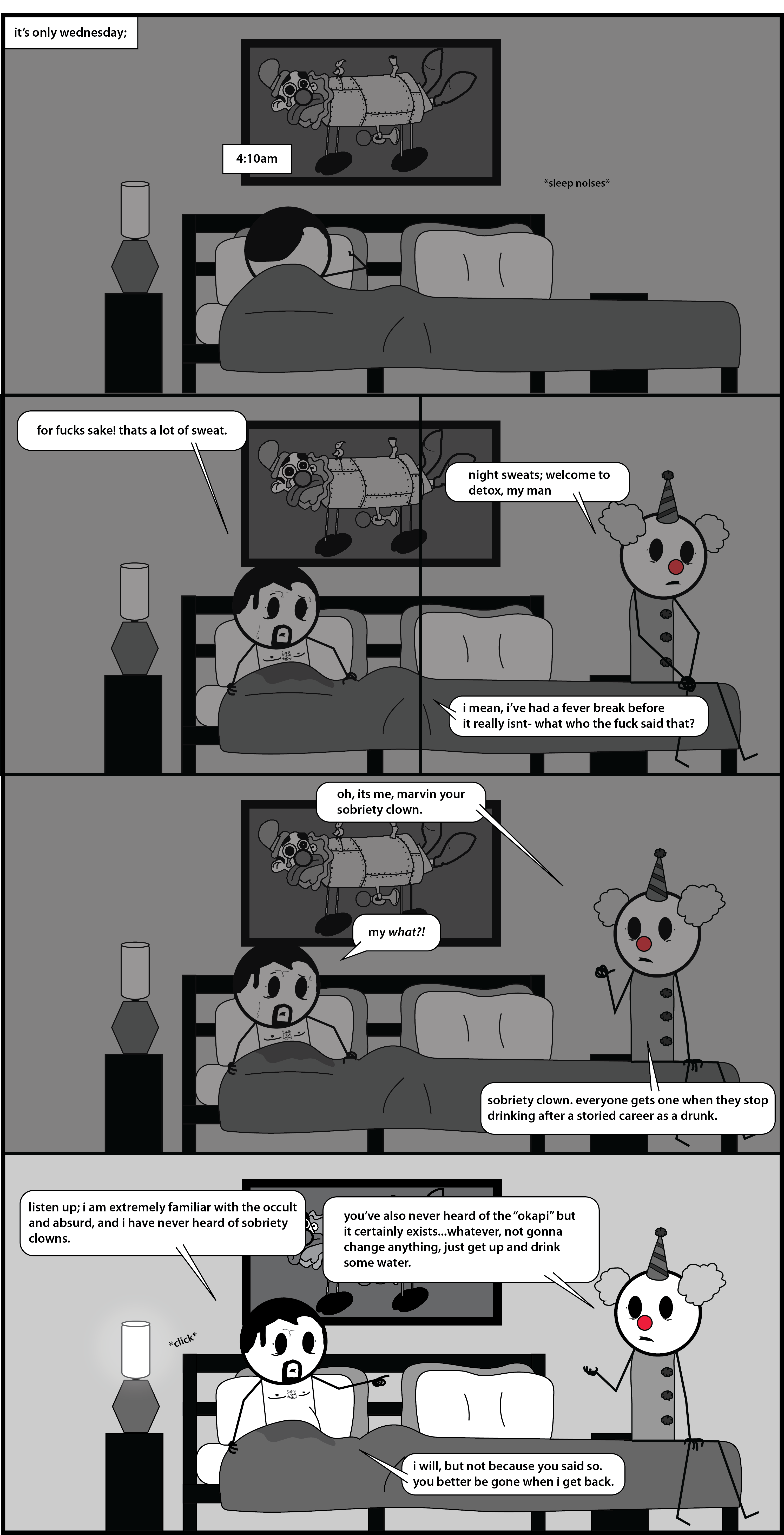 if you're looking for a punchline, its you, you're the joke