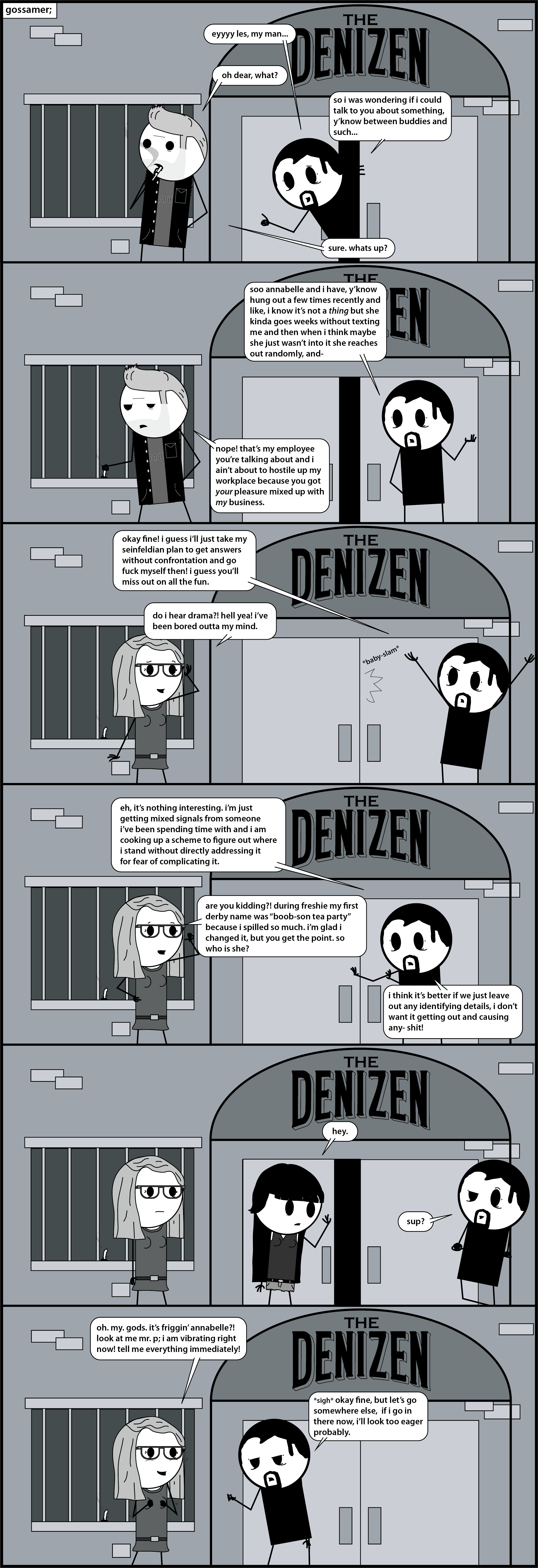 and now i'm making a comic to avoid thinking about it.